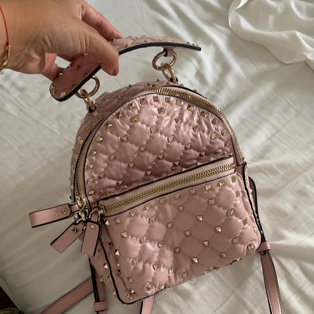 Mini Backpack (baby pink )